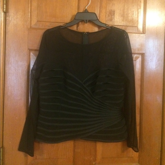 JS Collections Tops - Absolutely Gorgeous, sexy, sheer top & sleeves